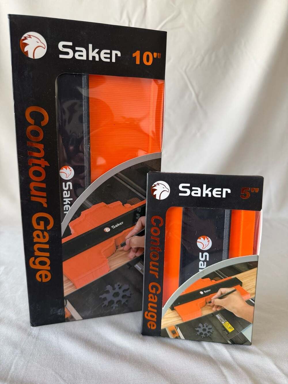 Brand new! Saker Contour Gauge 10 Inch And 5 Inch Set Profile Tool
